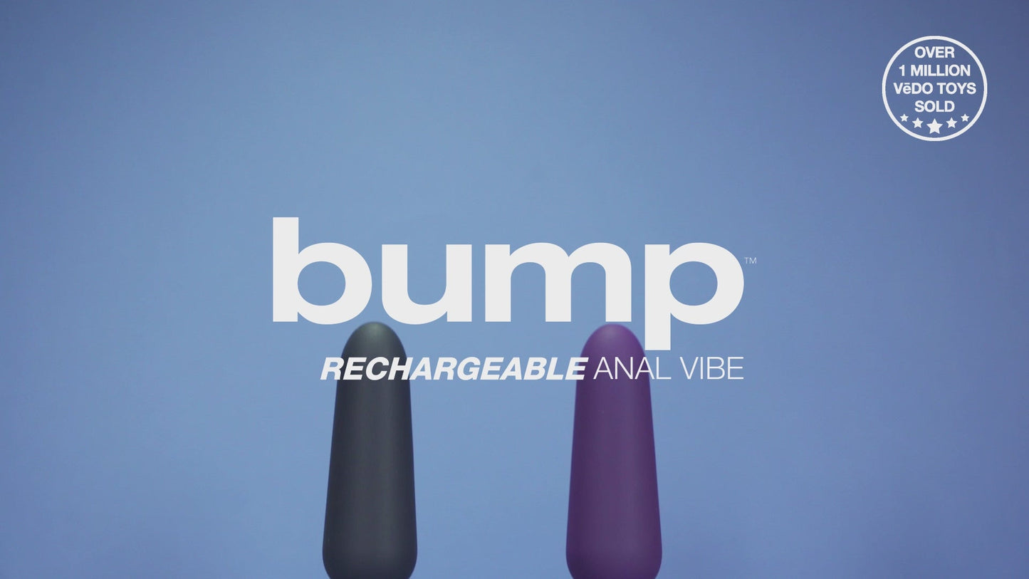 VeDO Bump Rechargeable Butt Plug