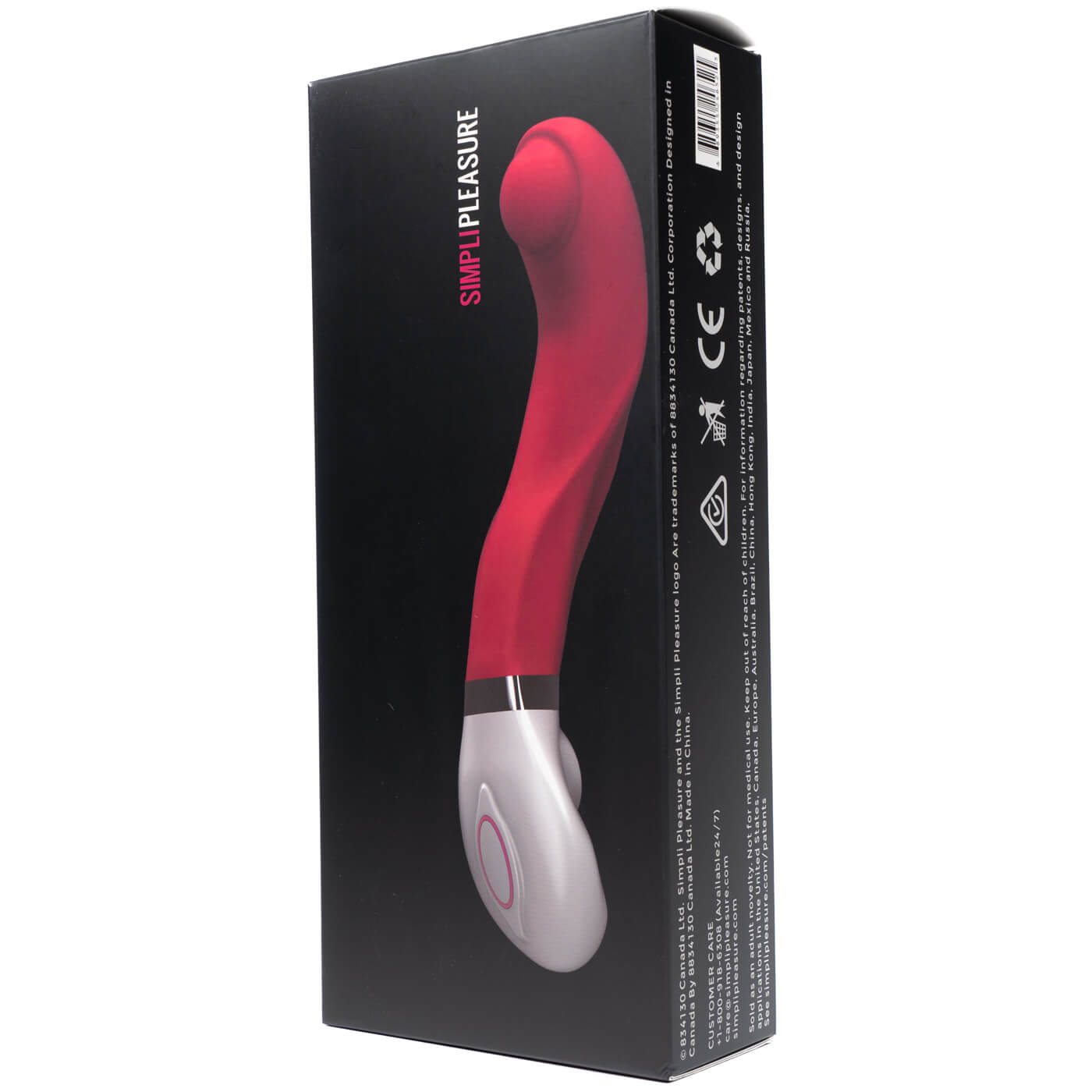 Simpli Pleasure 10 Function Extra Quiet Deep G-Spot USB Waterproof Vibrator