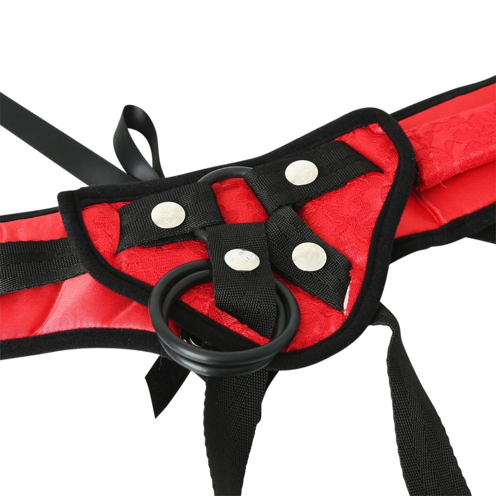 Lace Corset Strap On Harness