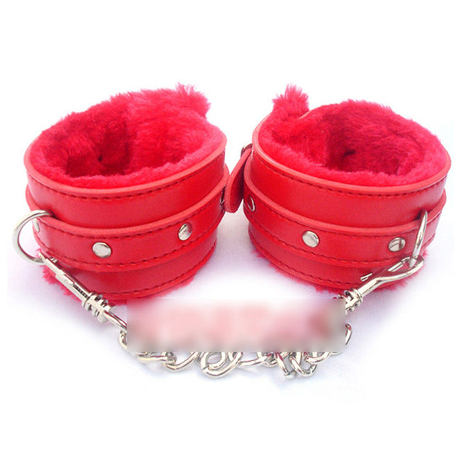 Best Night Toy Role Play Prop Cosplay Restraint Bondage Furry Handcuffs Gags & Practical Jokes