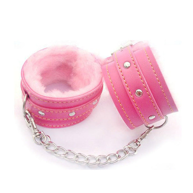 Best Night Toy Role Play Prop Cosplay Restraint Bondage Furry Handcuffs Gags & Practical Jokes
