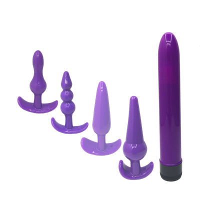 Vibrador Plug Anal Juguetes sexuales para adultos Plugs para glúteos Artículos íntimos para masturbación anal Clímax suave y liso Sex shop anal