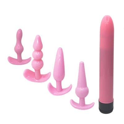 Vibrador Plug Anal Juguetes sexuales para adultos Plugs para glúteos Artículos íntimos para masturbación anal Clímax suave y liso Sex shop anal
